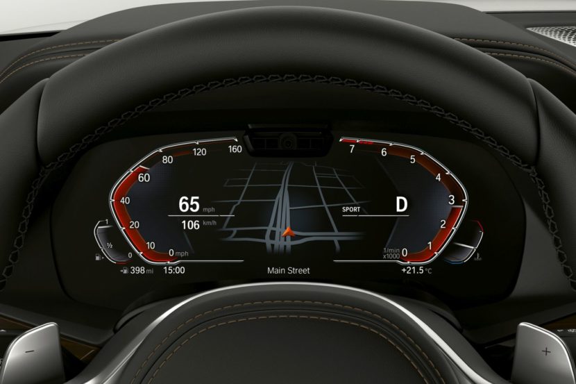 BMW Virtual cockpit kilometer terugdraaien