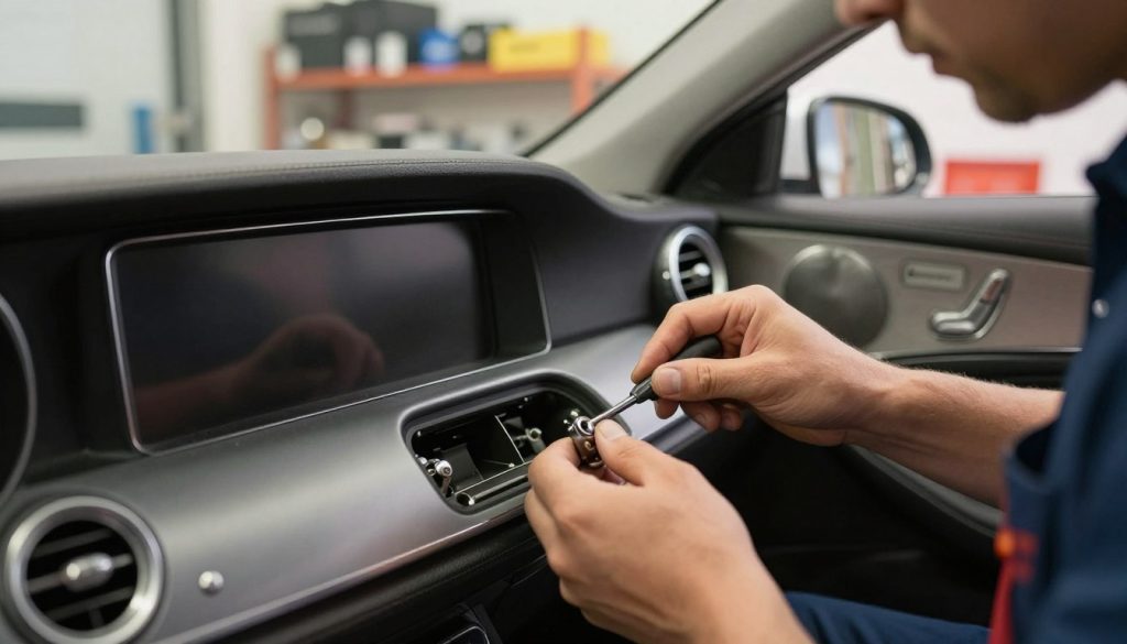 mercedes contactslot repareren